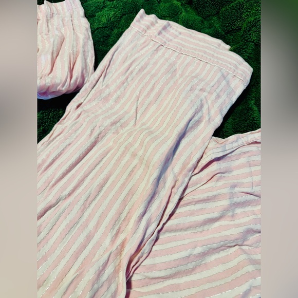Victoria’s Secret pink striped pajamas - Picture 2 of 3